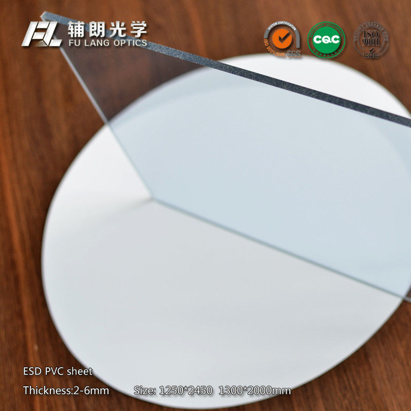 11mm ESD PVC Sheet High Surface Hardness For Aluminum Extrusion / Machine Covers